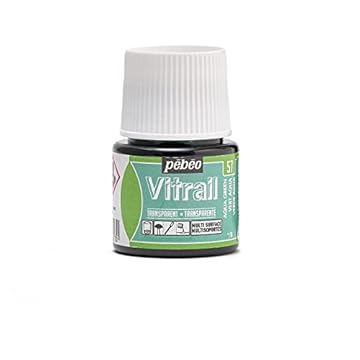 Pebeo VITRAIL Paint, Aqua Green, 45ML