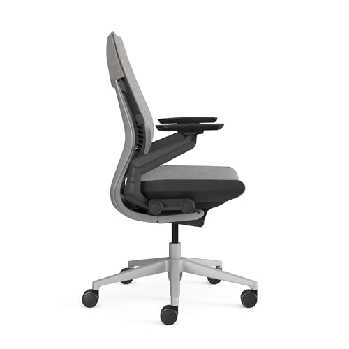 Image of Steelcase Gesture Office Chair - Ergonomic Work Chair with LiveBack Technology - 360 Degree Rotating Arms| 12-Year Warranty