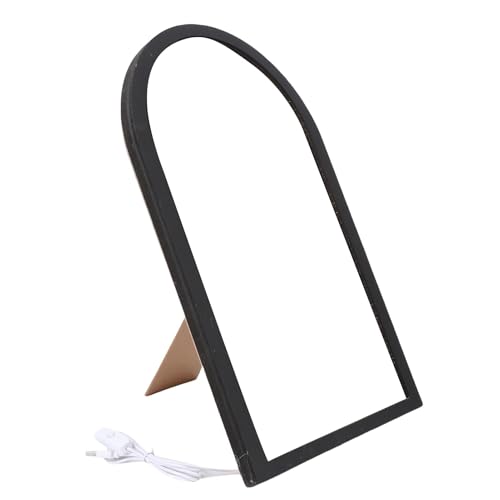 lyrlody Ghost Hologram Mirror, LED Spooky Haunted Mirror USB Powered