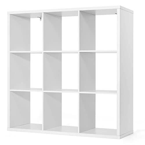 CAPHAUS Sturdy Room 13-Inch Cube Storage Organizer Shelf, with Extra Thick Exterior Edge, Open...