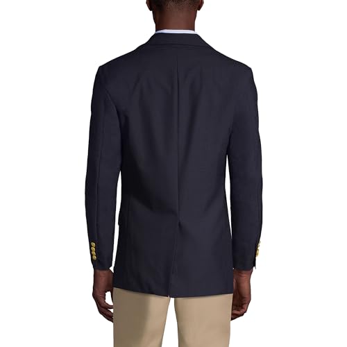 Lands' End School Uniform Men's Hopsack Blazer2