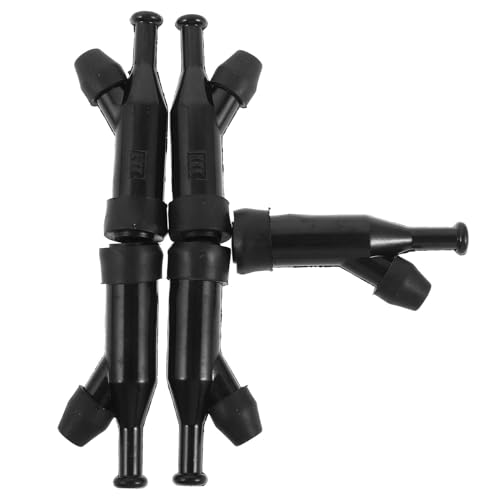 Hohopeti 5 Stück Teiliges Hochdruckkappen für Rasenmäher und Traktor Zündkerzen Ölbeständig Kompatibel mit Wasserpumpen und Motorsägen Langlebiges Ersatzteil für Stabile Motorleistung