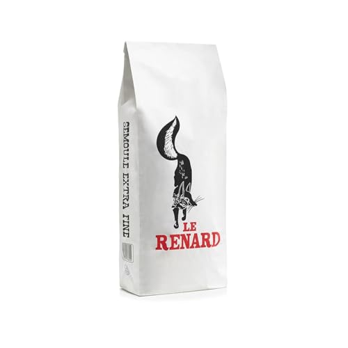 LE RENARD Sémola de Trigo Duro Extra Fina – Bolsa de 5 kg