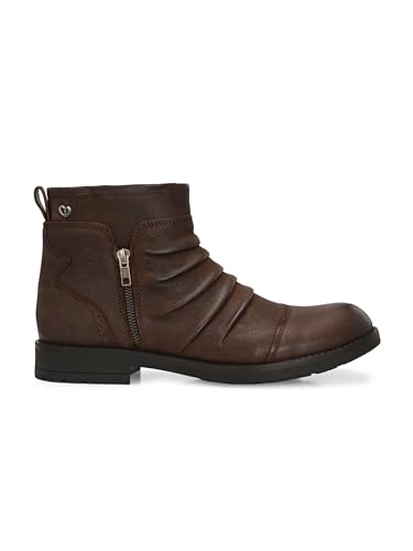 Image of Delize men's Black Biker boots 90431