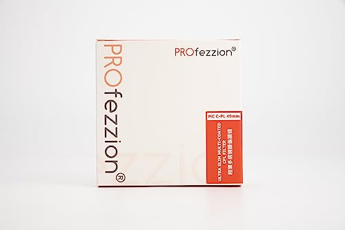 Profezzion 49Mm Circular Polarizer Filter For Canon R10 Eos M50 M5 M6 Mark Ii M200 With Ef-M 15-45Mm Kit Lens, Ultra Slim Multi-Coated Circular Polarizing Filter 12 Layers Cpl Camera Lens Filter #TOP7
