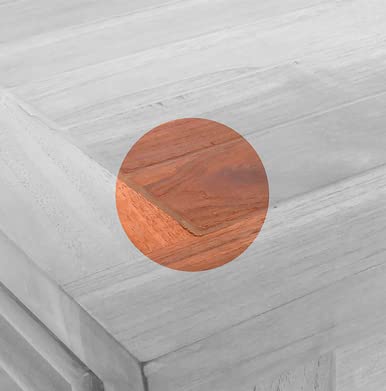 Mr. Deko Teak Aufbewahrungsbox Grande II - Teak - Box - Truhe - Aufbewahrungsbox - Kiste - Outdoormöbel - Teakholz - für… – Bild 5