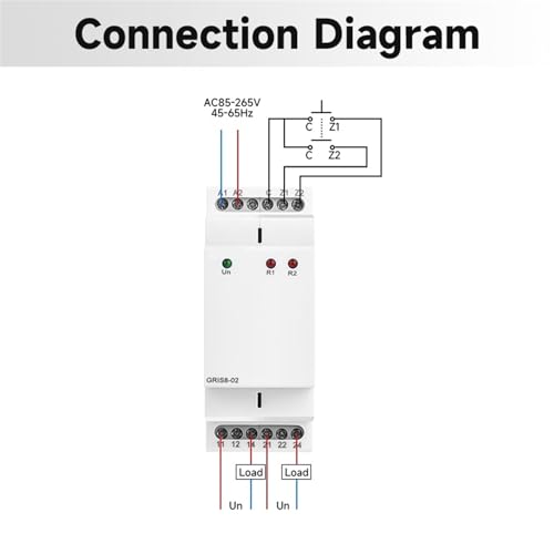 Relais isolé GRIS8 10A module de commutation anti-parasite AC85V-265V