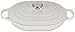 Produktbild Le Creuset Emaillierter Gusseisen-Bräter, oval, 3,75 qt, weiß