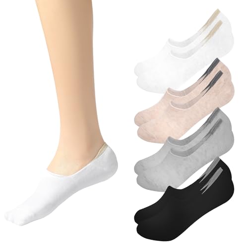 Sunm Boutique 4 Pairs No Show Socks