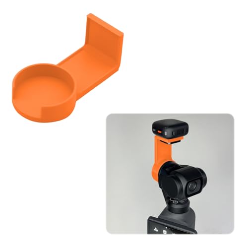 DJI Osmo Pocket 4�Ή��̊O���}�C�N�z���_�[�A�I�[�f�B�I�^���p�N���b�v�I���T�|�[�g�u���P�b�g(�I�����W)�B
