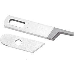 Overlock S0105 Cuchillo Cuchillo Inferior 550449 8 × 6 × 1 Multifunción Overlocker Cuchillo Hogar Overlocker Superior Amp Juego de Cuchillos Inferiores Apto para Singer