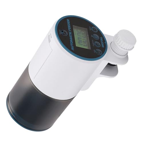 自動水族館魚フィーダー防水フードディスペンサー、タイマーと調整可能なモード付き、家庭用およびオフィス用水族館魚フィーダー