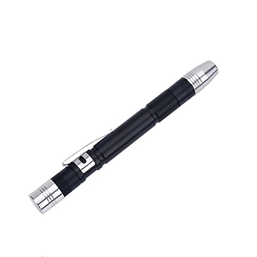 Mini Lanterna de LED com luz de caneta UV Lanterna de lanterna com lanterna de LED, Lanterna de bols
