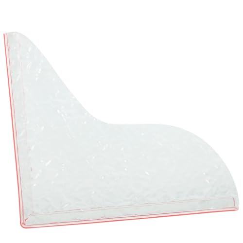 VILLCASE Bathtub Corner Splash Guard Acrylic for Bathtub and Washbasin Easy Installation and Design for Preventing Water Splashing