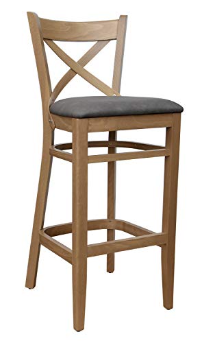 Barhocker Barstuhl Tresenhocker Holz Buche Sitzhöhe 78cm für Gastro...