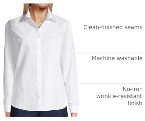 Image of Lands' End Women's Pinwale Cord Long Sleeve Shirt