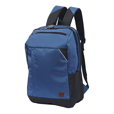 Hybrid Canvas Laptop Backpack Durable Dependable Rucksack Computer Bag, Backpack-navy/Black, 0 Cover