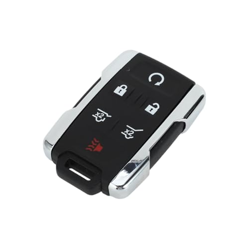 X AUTOHAUX Key Shell Case Keyless Entry Remote Key Fob Replacement Case for Chevrolet Suburban 2015-2019 6 Buttons M3N-32337100