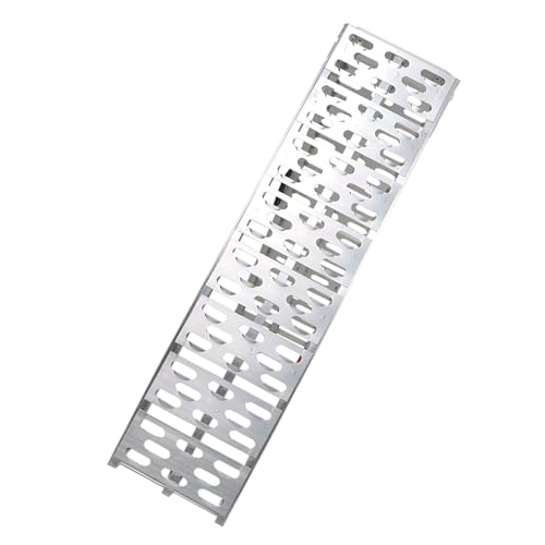 Juego de 2 rampas plegables de aluminio para carga, 750 lbs miniatura 3