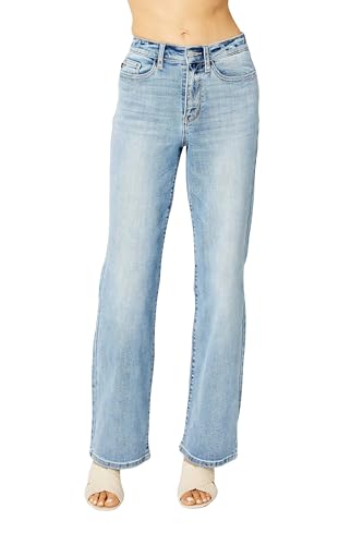 Judy Blue Women's High Waisted Straight Leg Jeans
