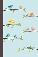 Algopix Similar Product 15 - Sketchbook Singing Birds 6x9  BLANK