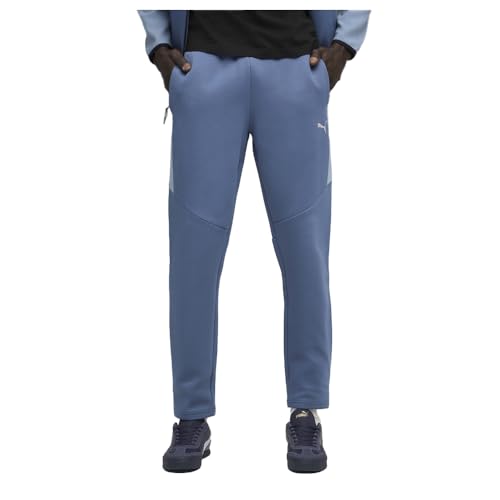 PUMA Mens Evostripe Pants Casual - Blue3
