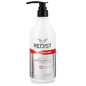 Redist Anti-hairloss Shampoo 500 ml, anti-haarverlieshampoo, effectief tegen haaruitval, versterkend, regenererend, groeibevorderend, behandeling voor haargroei voor dames en heren