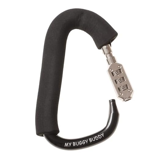 My Buggy Buddy Mousqueton de Poussette Cadenassé