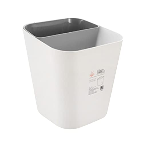 Caneca de basura plástica doble uso seca y mojada Ipetboom