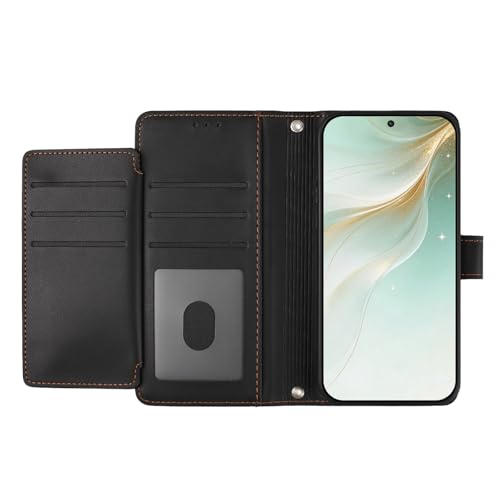 Étui de protection à rabat Honor 600 housse coque noire抗摔 - 5