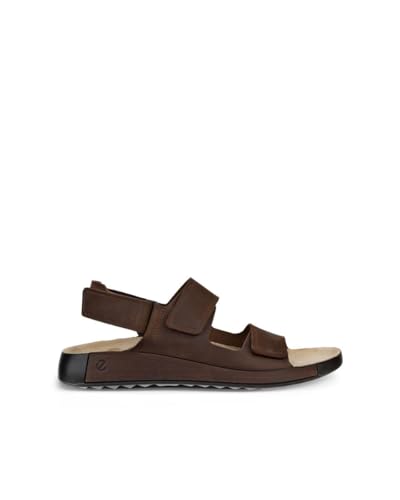 Image of ECCO Cosmo Men's Leather Flat Strap Sandals