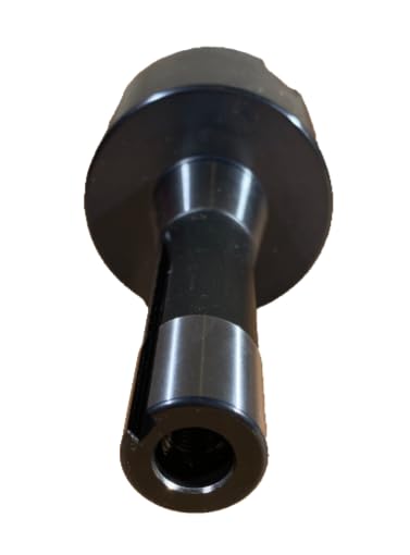 R8 Shank Shell Face Mill Arbor Adapter, 1.25 Inch Pilot, 2 Inch Body Length, Precision Holder for Bridgeport Milling Machines