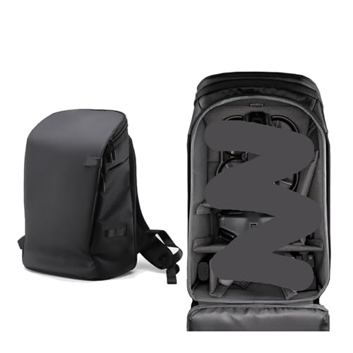 Sac à dos noir pour drone protégeant vos accessoires multifonctionnels - 3