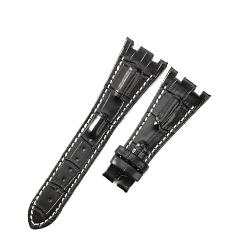 Bracelet montre cuir 28mm pour Royal Oak Offshore 15703