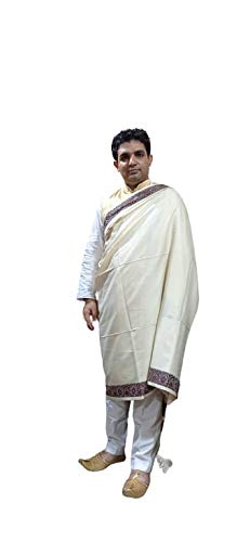kashmir handloom handicraft Kashmiri Men Shawl Men Lohi Woolen Gents Pashmina Saal 50x100 inches 551-picture-27
