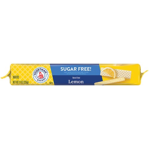 Voortman Sugar Free Lemon Wafers, 255g