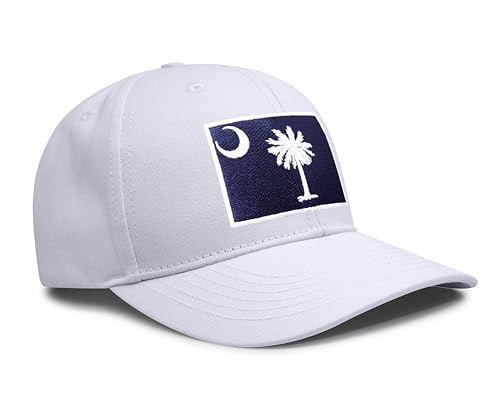 Image of International Tie State Hat for Men and Women, Adjustable Snapback Trucker Baseball Cap with Embroidered Patch