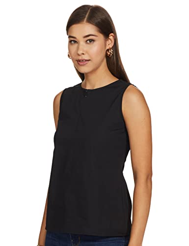 Image of Amazon Brand - Symbol Women's Regular Fit Blouse (INS-WA-004S Black X-Small)
