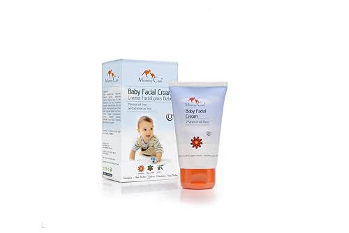 Mommy Care Organic Baby Face Moisturizer Cream Protective Soothing Baby Facial Cream to Hydrate and Moisturize Newborns Sensitive Skin. Helps protect against dry skin 2.03 OZ