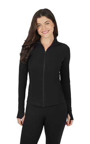 Womens Lightweight Full Zip Running Track Jacket