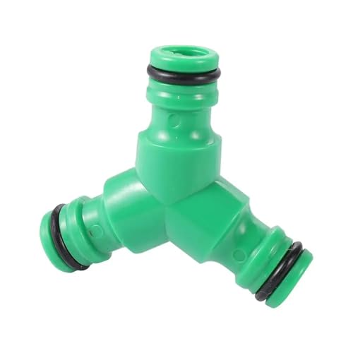 Conector rápido de riego de 16 mm tipo Y manguera de 3 vías de jardín 5
