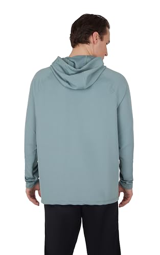 90 Degree By Reflex Mens Super Soft Waffle Hoodie with Kangaroo Pocket4