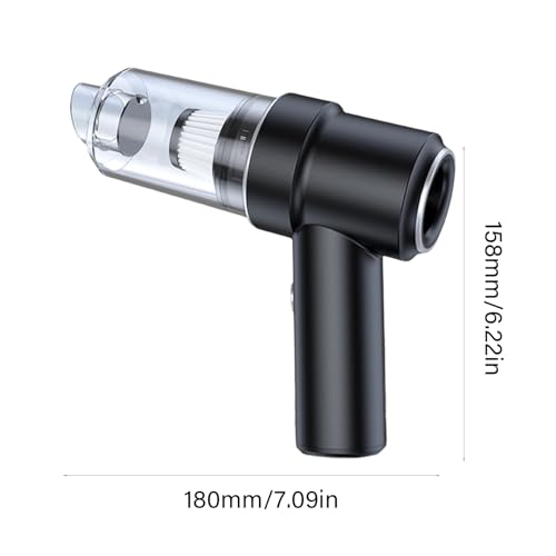 Image of Vacuum Keyboard Cleaner Cordless Brushless Motor Portable Compressed Air Duster with LED Light Portable Car with Blower