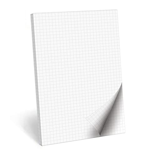 Papier quadrillé anti-transpirement d'encre bloc de 50 feuilles épaisses pour notes