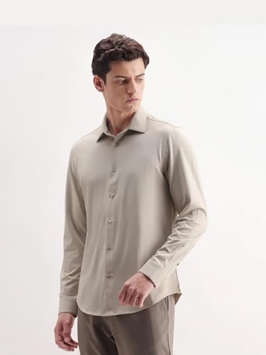 Image of Rare Rabbit Regular fit Plain Shirt