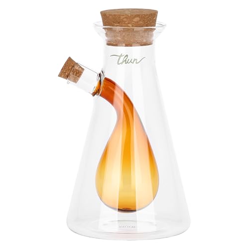 Juego de aceite y vinagre de cristal - Borosilicato - 50ml/400ml
