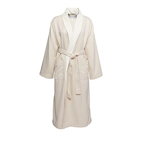 Mansfield, Unisex Microfiber Terry Lined Shawl Collar Spa Bath Robe