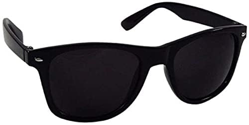 ADNOCK A Soft Acrylic Adjustable Unisex Full Black Plane Sports Cap and Sunglass Quick Drying Sun Heatt Protection for Men and Women Pack of 2 1