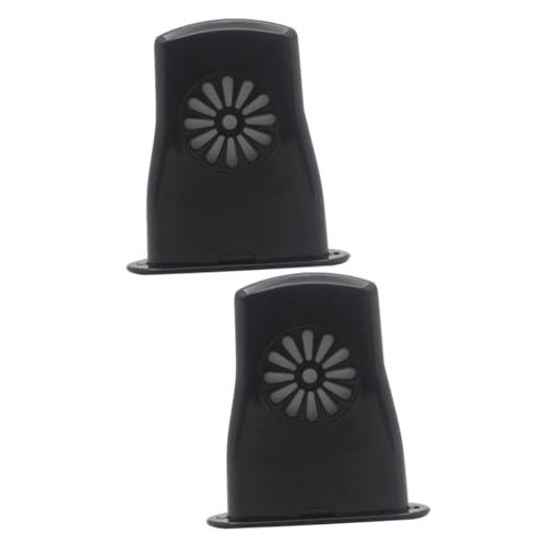 WESIEVYA 2個 ウクレレ保湿剤 楽器ケース ウクレレハードケース 音楽 ウクレレアクセサリー クラシックギター ウクレレ加湿器 テナーウクレレケース 楽器加湿器 ウクレレ部分 Black