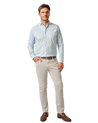 johnnie-O Carmel Sateen 5-Pocket Pants Chrome / 38/32